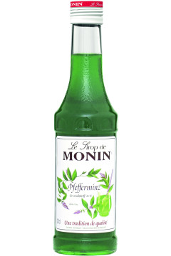 Monin Pfefferminz Menthe Verte Sirup - 0,25L