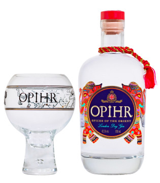 Opihr Gin GEPA mit Glas - 0,7L 42,5% vol