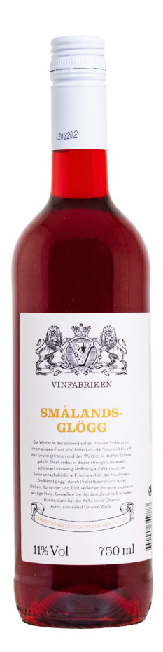 Vinfabriken Smalandsglögg - 0,75L 11% vol