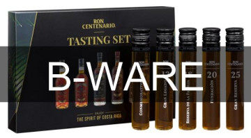 B-Ware: Paket [5 x 0,05 L] Ron Centenario Rum Tasting Set - 0,25L 40% vol