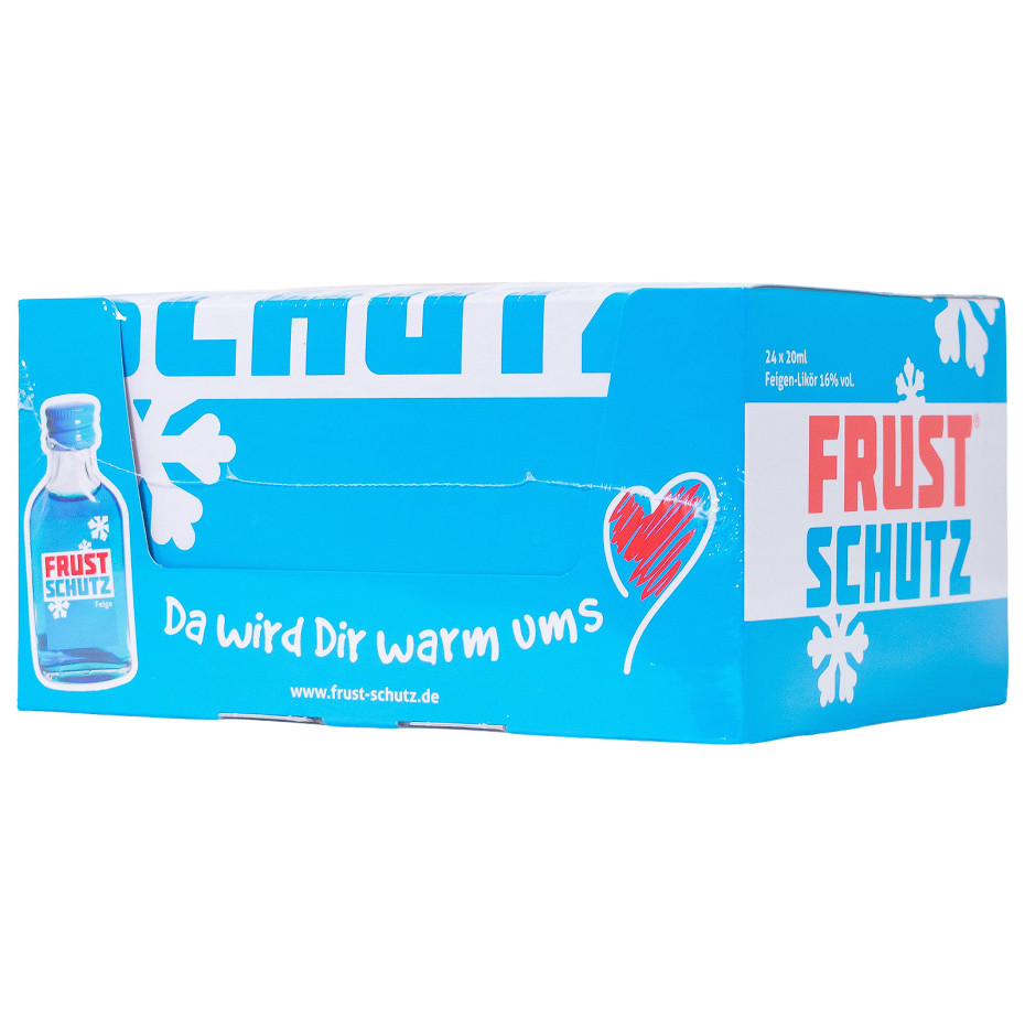 Paket [24 x 0,02L] Frustschutz Feigenlikör - 0,48L 16% vol