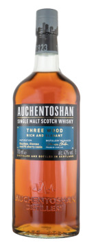 Auchentoshan Three Wood Single Malt Scotch Whisky - 0,7L 43% vol