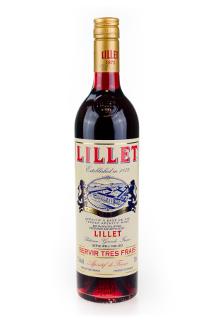 Lillet Rouge Aperitif a base de vin - 0,75L 17% vol