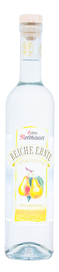 Echter Nordhäuser Reiche Ernte Williamsbirne - 0,5L 30% vol