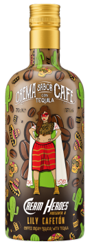 Cream Heroes Lily Cafeton Kaffee-Tequila - 0,7L 17% vol