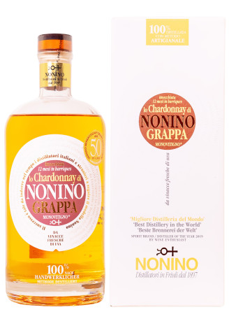 Nonino Chardonnay Grappa - 0,7L 41% vol