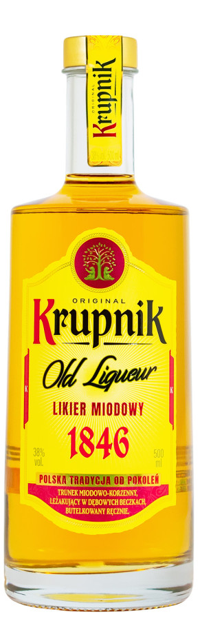 Krupnik Honig Likör - 0,5L 38% vol