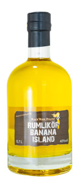 Black Work Pirates Banana Island Rumlikör - 0,7L 40% vol