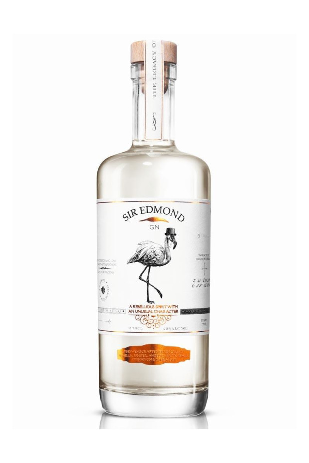 Sir Edmond Bourbon Vanilla Infused Gin - 0,7L 40% vol