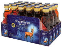 Paket [24 x 0,02L] St. Hubertus-Tropfen Kräuterlikör - 0,48L 30% vol