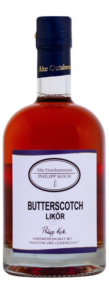 Alte Gutsbrennerei Philipp Koch Butterscotch Likör - 0,5L 20% vol