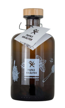 Papa Kräuter Handgefertigter Kräutergeist - 0,5L 40,5% vol