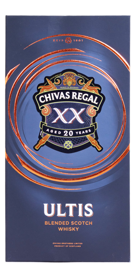 Chivas Regal Ultis Blended Scotch Whisky - 0,7L 40% vol