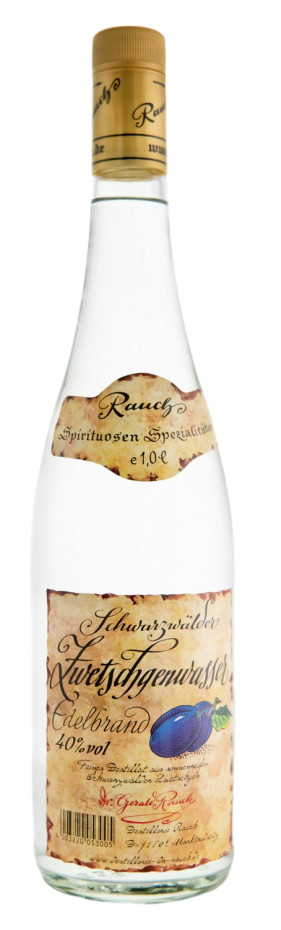 Rauch Schwarzwälder Zwetschgenwasser - 1 Liter 40% vol