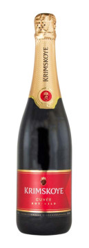 Krimskoje Rot Mild Sekt aus der Ukraine - 0,75L 12,5% vol