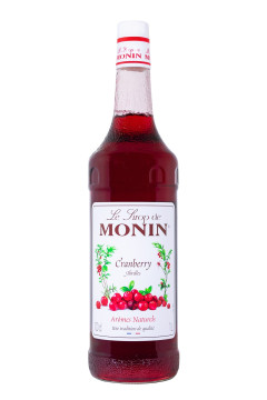 Monin Cranberry Sirup - 1 Liter