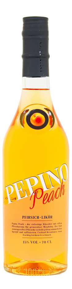 Pepino Peach Pfirsich-Likör - 0,7L 15% vol