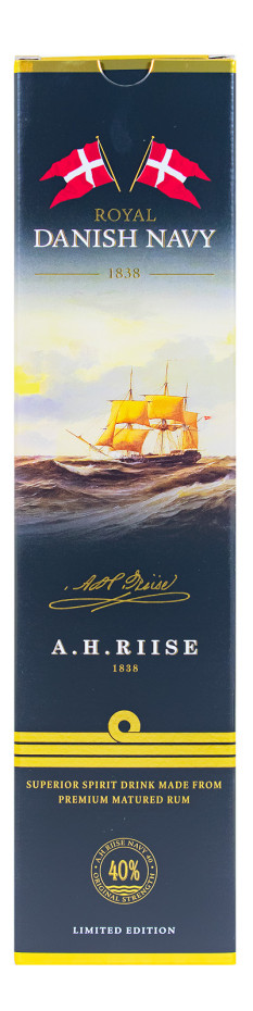 A.H. Riise Danish Navy Spirituose auf Rum-Basis - 0,7L 40% vol