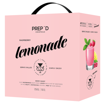 Prep´d Cocktails Raspberry Lemonade Ready to Drink - 1,5L 12% vol