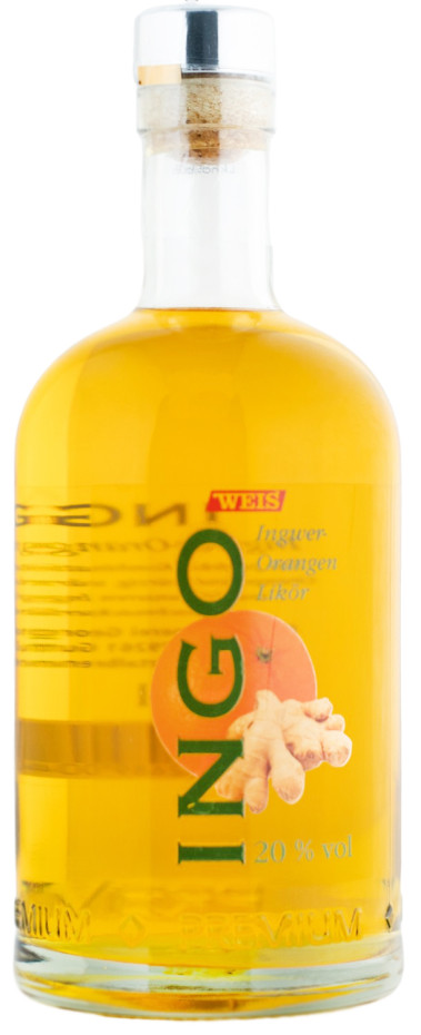 Weis Ingo Ingwer-Orangen Likör - 0,5L 20% vol