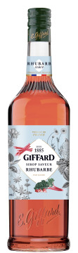 Giffard Rhabarber Sirup Rhubarbe - 1 Liter