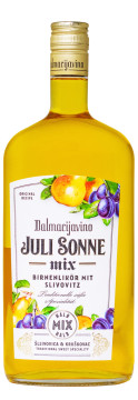 Juli Sonne Birnenlikör mit Slivovitz - 1 Liter 25% vol