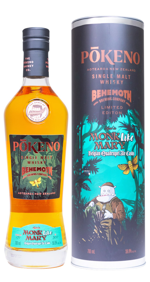 Pokeno Monk like Mary Single Malt Whisky - 0,7L 58,8% vol