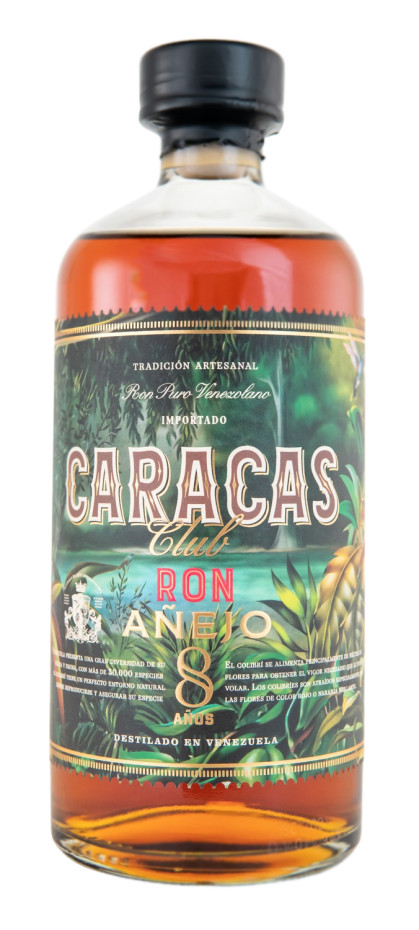 Caracas Club Ron Anejo 8 Jahre - 0,7L 40% vol