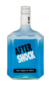 After Shock Blue Likör - 0,7L 40% vol