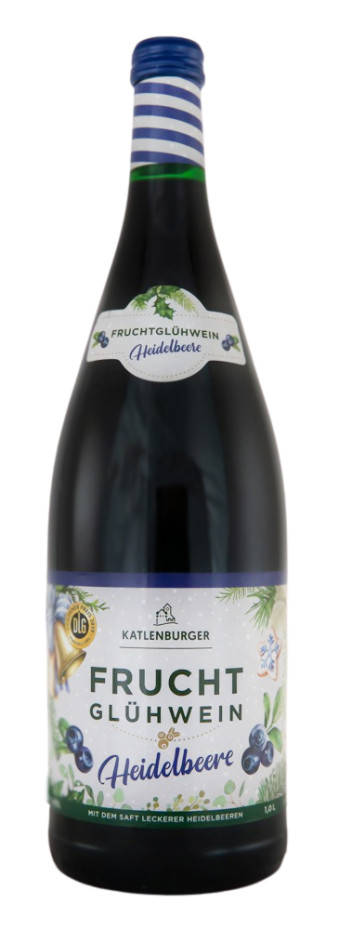 Katlenburger Heidelbeer-Glühwein - 1 Liter 8,5% vol