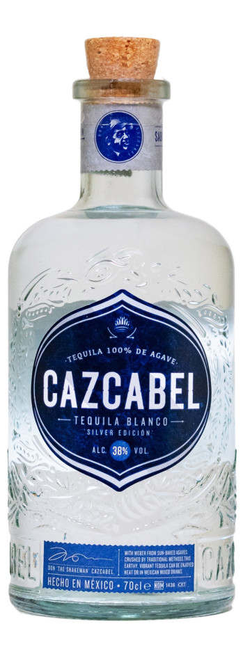 Cazcabel Tequila Blanco - 0,7L 38% vol