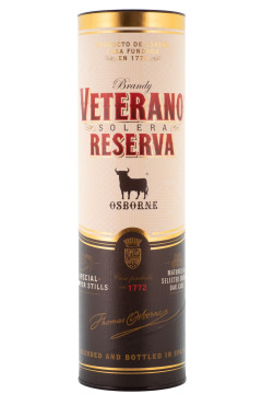 Osborne Veterano Solera Reserva Brandy - 0,7L 36% vol