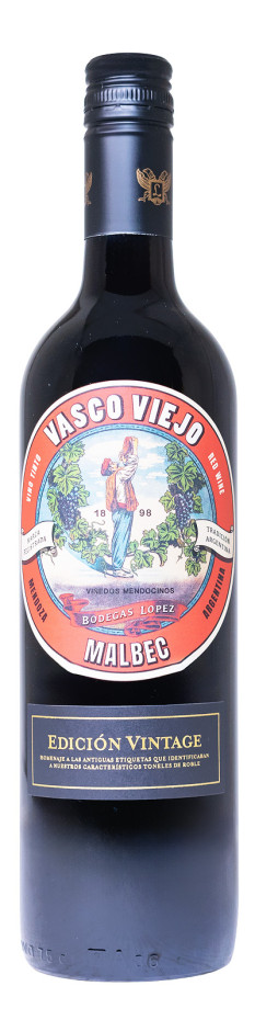 Bodegas Lopez Vasco Viejo Malbec - 0,75L 14% vol