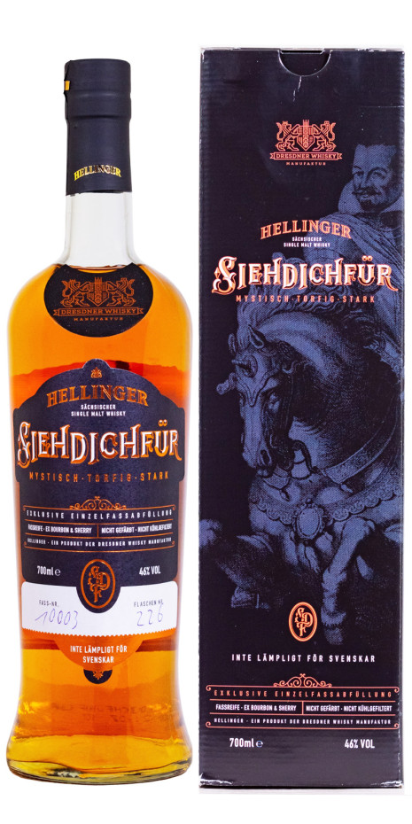 Hellinger SIEHDICHFÜR Single Malt Whisky - 0,7L 46% vol