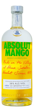 Absolut Mango Flavoured Vodka - 1 Liter 38% vol