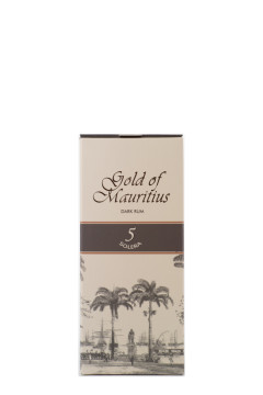 Gold of Mauritius 5 Jahre Solera Rum - 0,7L 40% vol