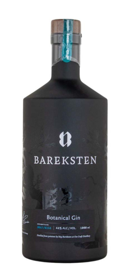 Bareksten Botanical Gin - 1 Liter 46% vol