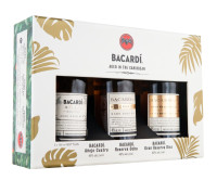 [3 x 0,1] Bacardi Premium Discovery Pack - 0,3L 40% vol