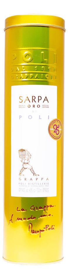 Sarpa Oro di Poli Grappa - 0,7L 40% vol