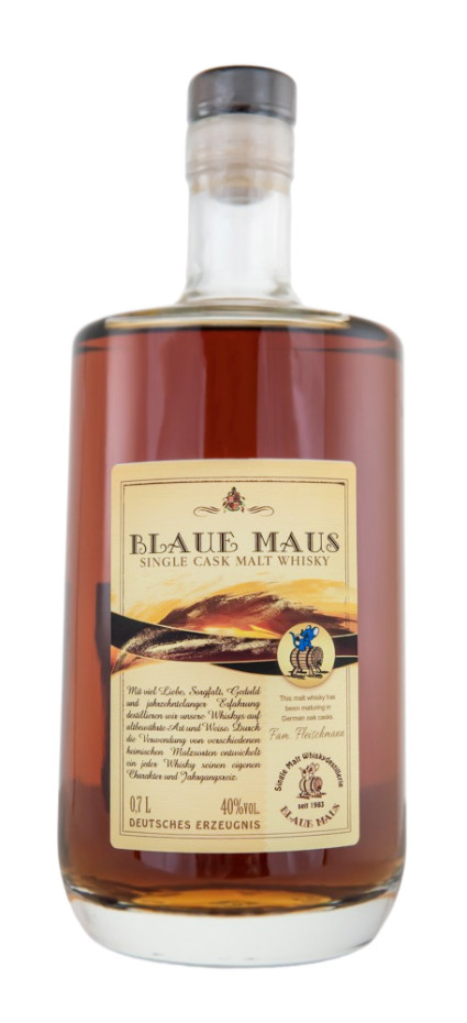 Blaue Maus Single Cask Whisky Fass 1 - 0,7L 40% vol