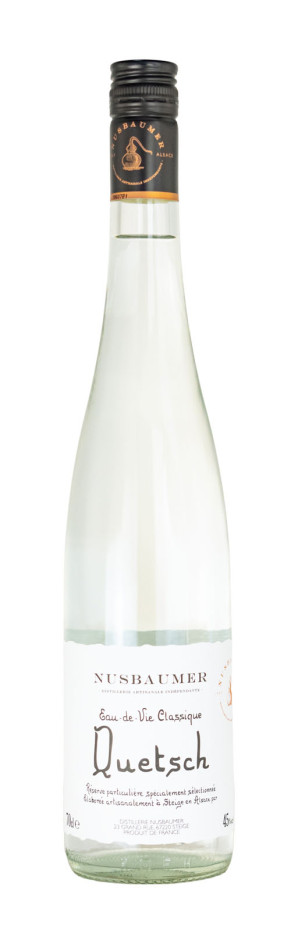 Nusbaumer Quetsch dAlsace Eau de Vie - 0,7L 45% vol