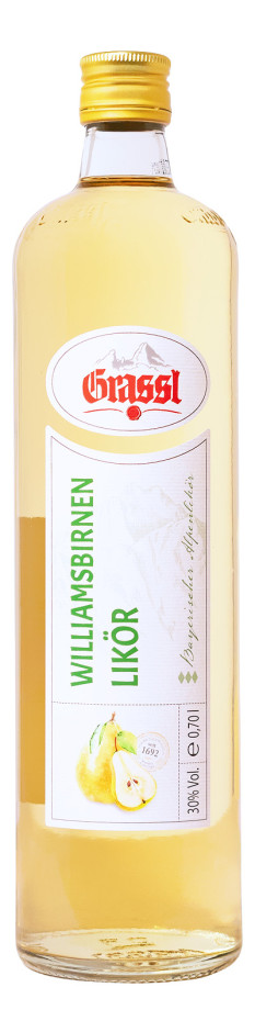 Grassl Williams Birnen Likör - 0,7L 30% vol