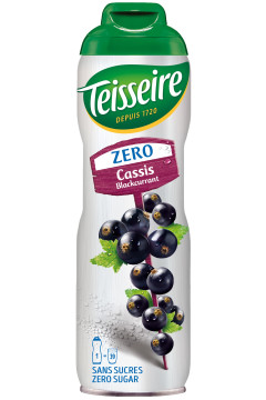 Teisseire Cassis Zero Getränkekonzentrat - 0,6L