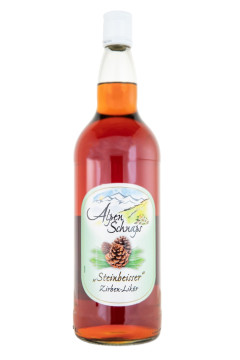 Alpenschnaps Zirbe Zirbenlikör - 1 Liter 30% vol