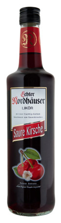 Echter Nordhäuser Saure Kirsche Likör - 0,7L 16% vol