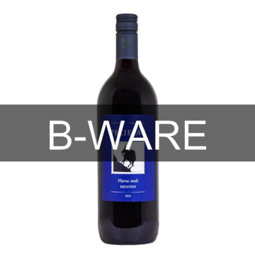 B-Ware: Peljesac Plavac Mali Rotwein halbtrocken - 1 Liter 12,5% vol