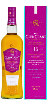 Glen Grant 15Y Single Malt Whisky - 0,7L 50% vol