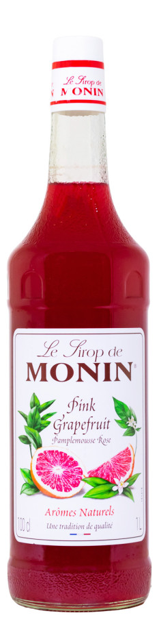 Monin Pink Grapefruit Pampelmousse Rose Sirup - 1 Liter