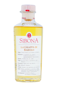 Sibona Grappa di Barolo - 0,5L 40% vol