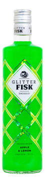 Glitter Fisk Emerald - 0,7L 15% vol